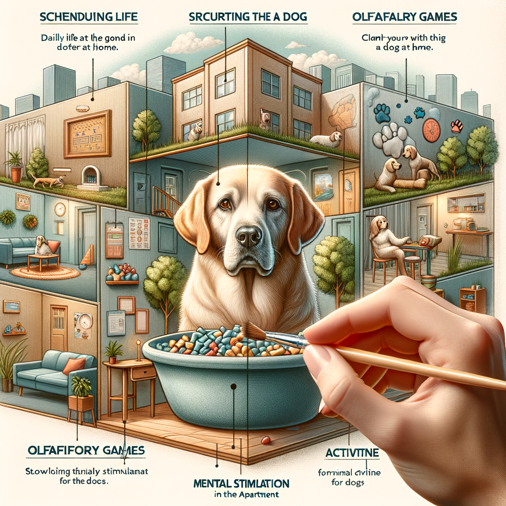 Pies w bloku: organizacja dnia, wyciszenie psa i zajęcia umysłowe na co dzień