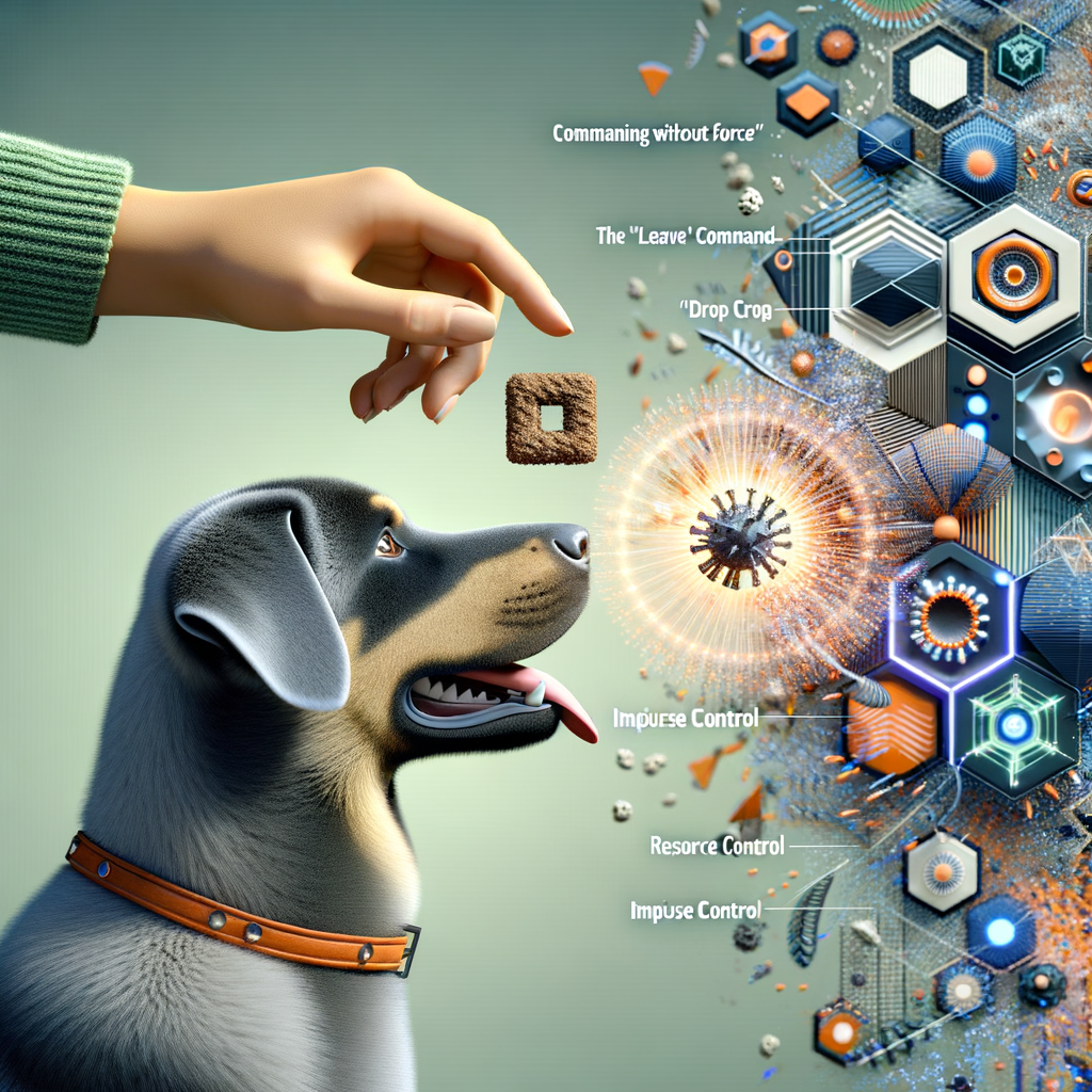 Kontrola zasobów bez siły: jak nauczyć psa komend „Zostaw” i „Puść”