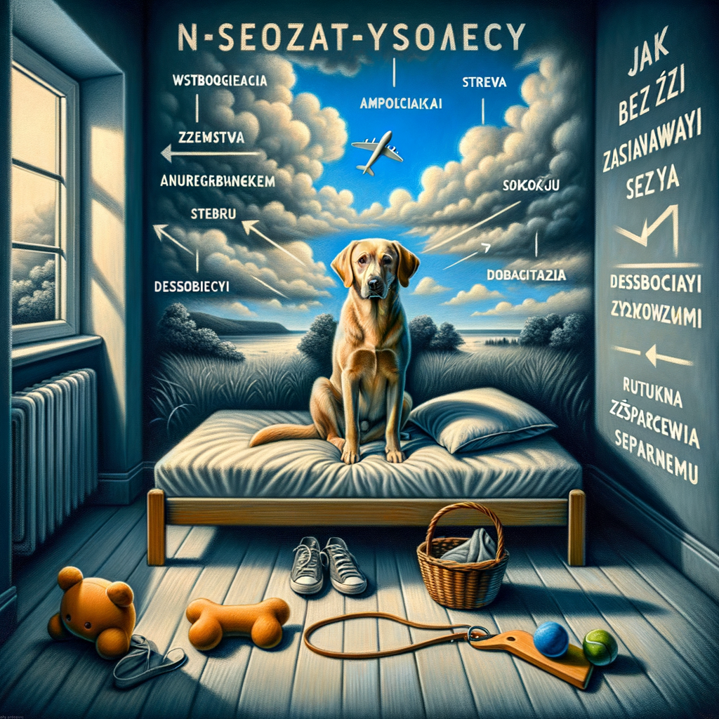 Nauka samotności u psa: jak bez stresu zapobiegać lękowi separacyjnemu