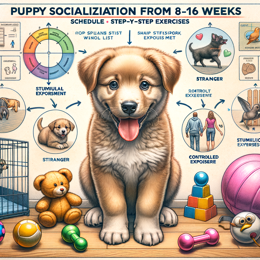 Socjalizacja szczeniaka 8–16 tygodni: harmonogram i ćwiczenia krok po kroku