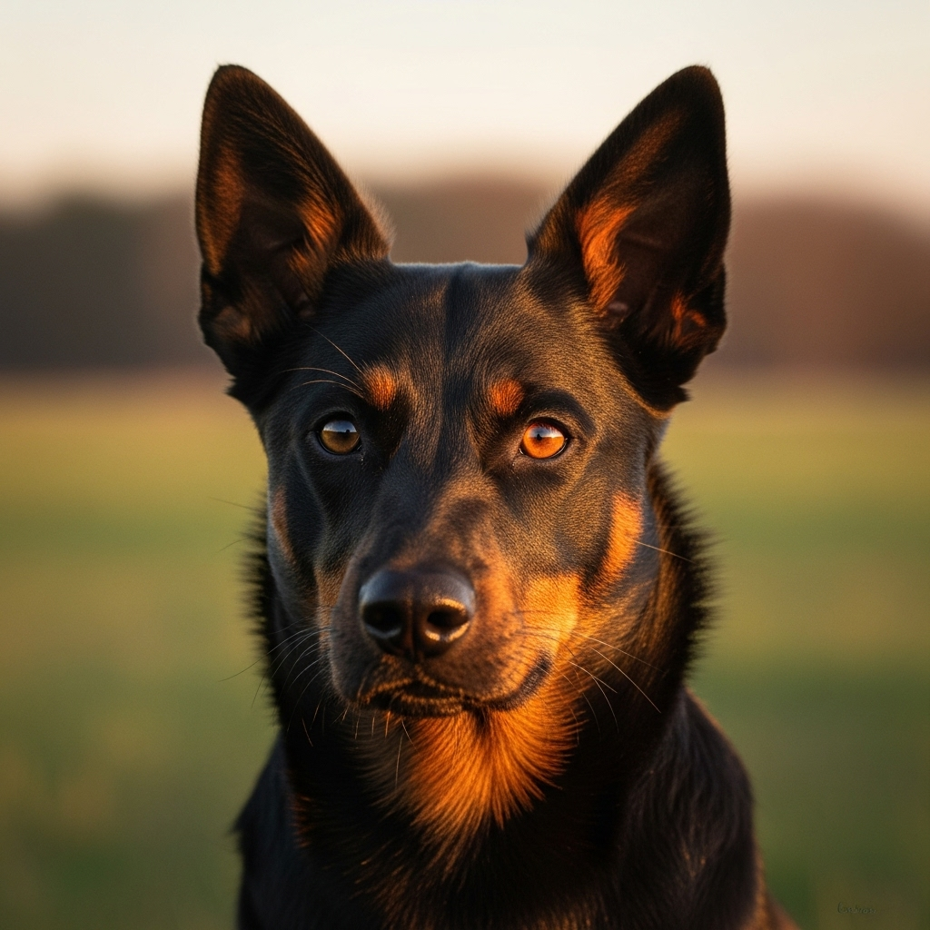 Czarny terier rosyjski